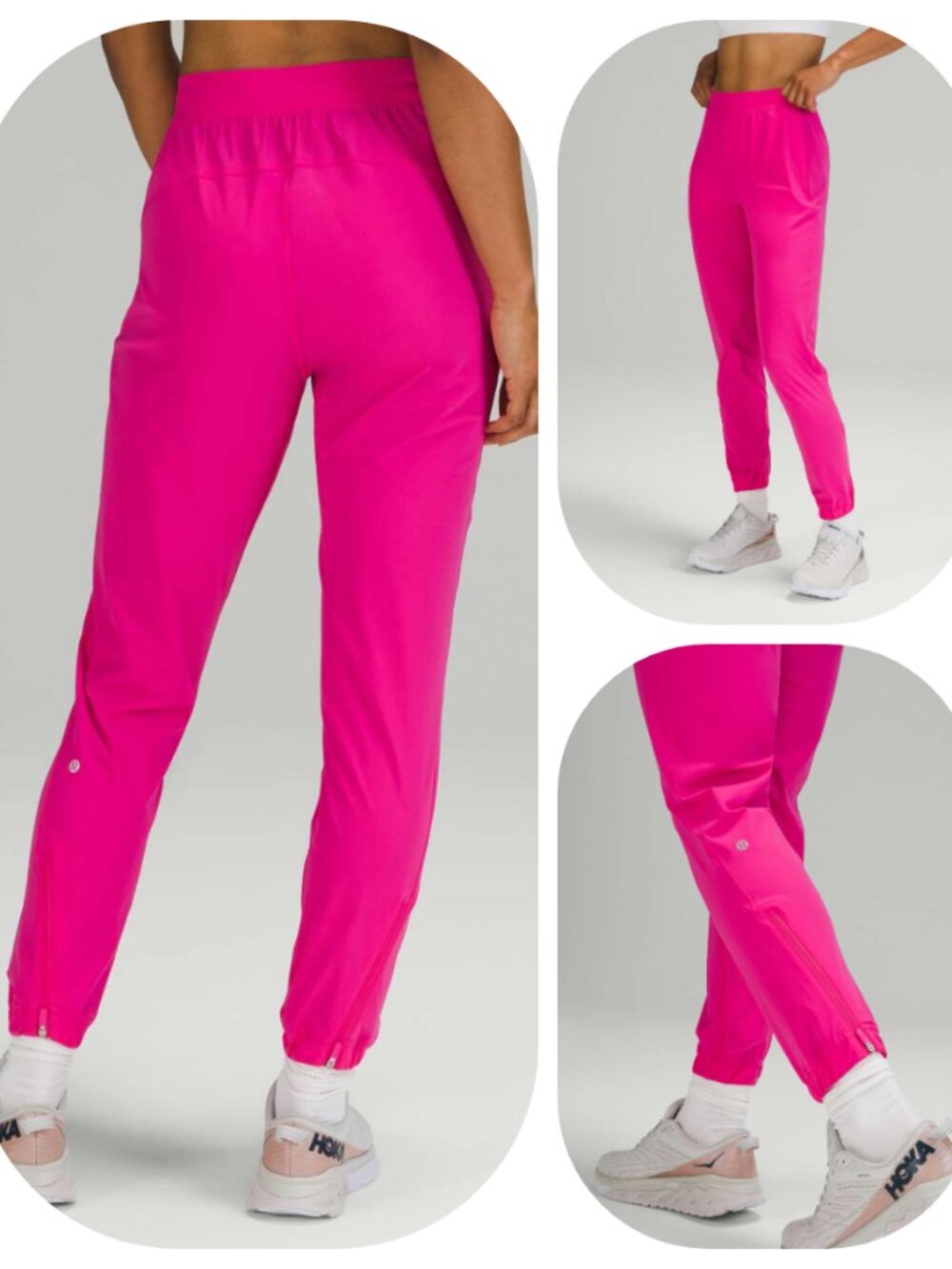 Lululemon Size 10 Adapted State High-Rise 28" Joggers, Sonic Pink